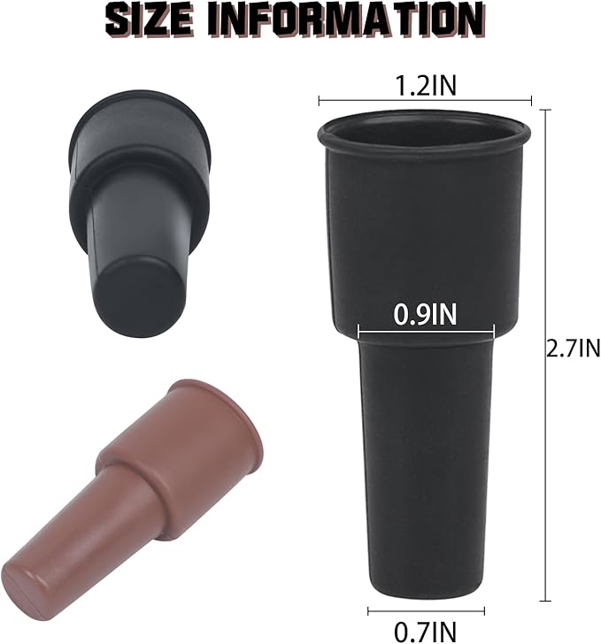 8 PCS Wine Stoppers Set Reusable Silicone Bottle Stoppers for Wine,Champagne