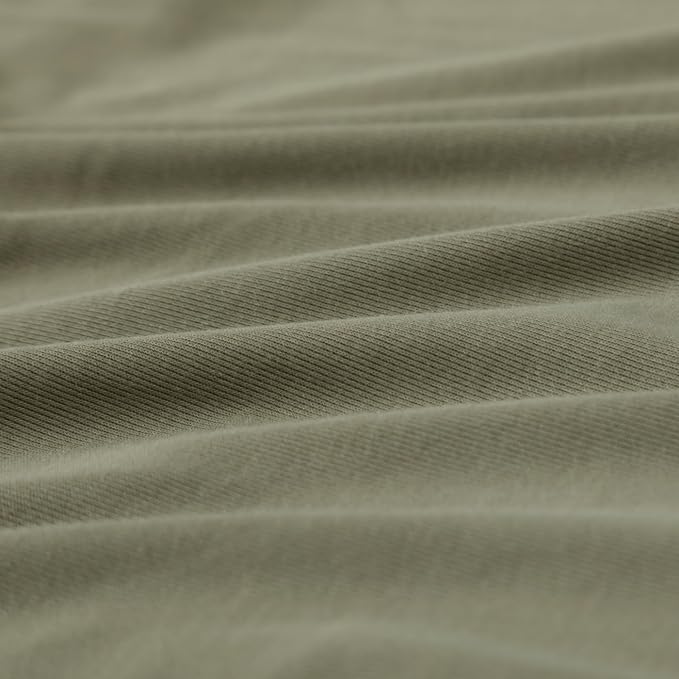 GRSSDER Mini Crib Sheets Fitted, Pack and Play Sheets 2 Pack, Ultra Soft Stretchy Pack N Play Sheets, Universal Fit for Playard Mattress, Jersey Crib Sheets for Boys and Girls, Sage Green