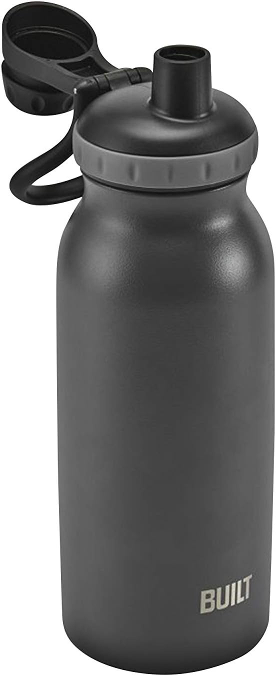BUILT 32 Ounce Prospect Double Wall Stainless Steel Bottle Charcoal 5253183