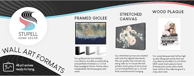 Stupell Industries Gather in The Kitchen Sign Rustic Family Phrase, Designed by Daphne Polselli Black Framed Wall Art, 13 x 30, Grey