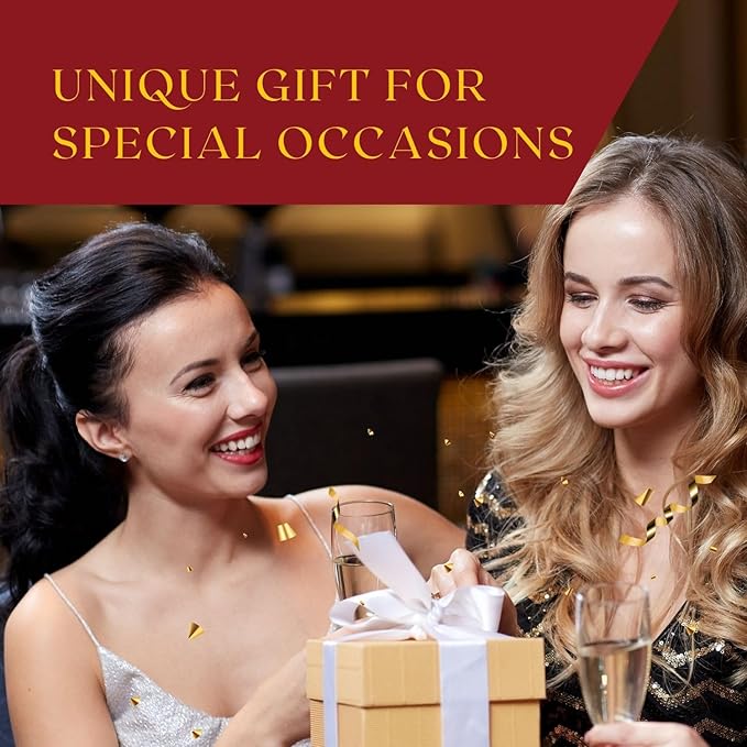 Flexzion Marble Wine Bottle Chiller Bucket - Champagne Cooler, 5x7-inch 750ml Black Marble Utensil Holder for Kitchen Counter & Stone Wine Chillers for Bottles