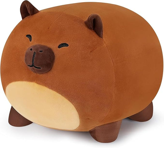 Capybara Plush Toys-12'' Capybara Plush Toy, Capybara Plush Pillow, Cute Soft Plush Capybara Plushie Stuffed Toys, Capybara Plush Pillows Toy Decoration Doll Gift for Kids Girls Boys