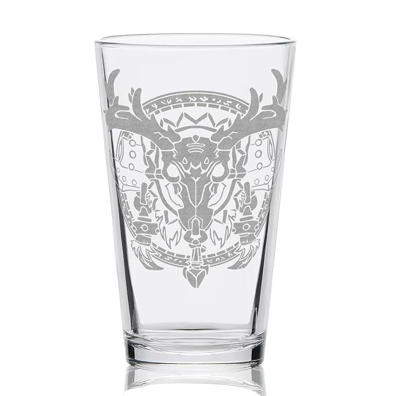 HUNTER WARCRAFT Engraved Pint Glass | Inspired by Warcraft | Great Gift Idea