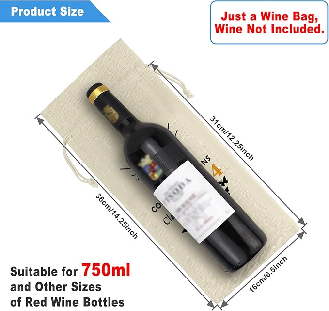 Class of 2024 Graduation Gifts Wine Bag 2024 Graduation Gifts for Him Her Congratulations Graduate Gift for Women Men Graduation Birthday Gifts for Son Daughter Teen Boy Girl Friend Wine Wrapping Bags