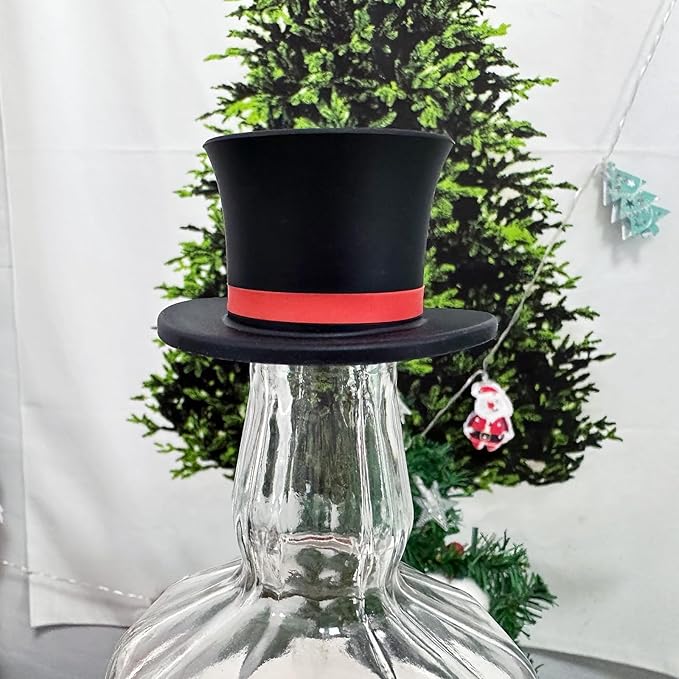 Silicone Wine Stopper, Fun Magic Hat Shaped Cap Seals Bottle, Keeps Wine Fresh, Cute Wine Accessories, Seasoning Bottle Stopper, Seal Safety Gadgets, 3 Pack