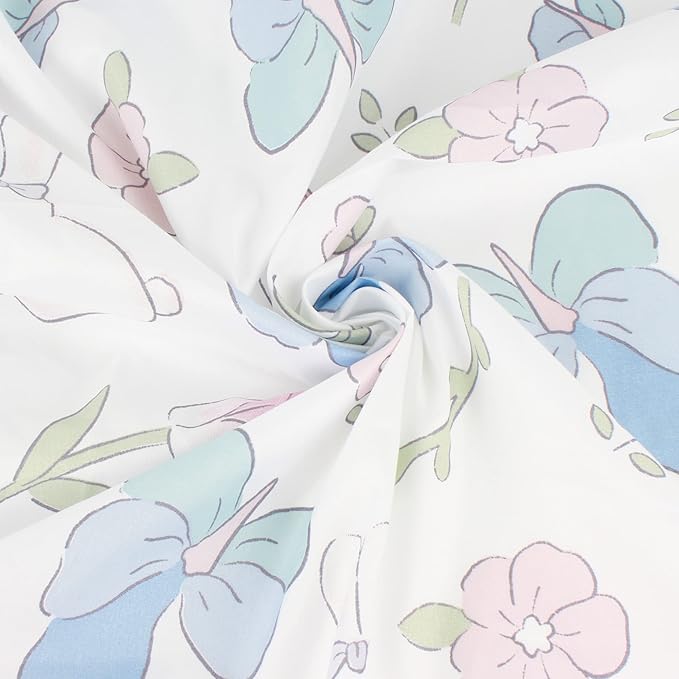 Hoce Bunk Bed Curtain Gauze Bunk Bed Curtains Drapes with Lace Privacy Dorm Bed Canopy for Bottom Twin