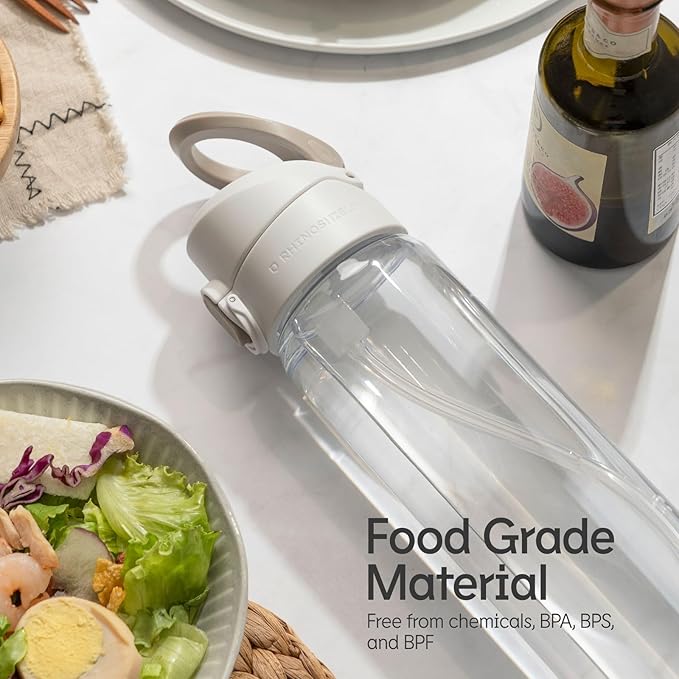 RHINOSHIELD AquaStand Magnetic Bottle 23 oz | Stainless Steel Insulated Sport Bottle w/MagSafe Handle, Adjustable Tripod, Rounded Spout & Leak-Proof - North Carolina State University - NC State