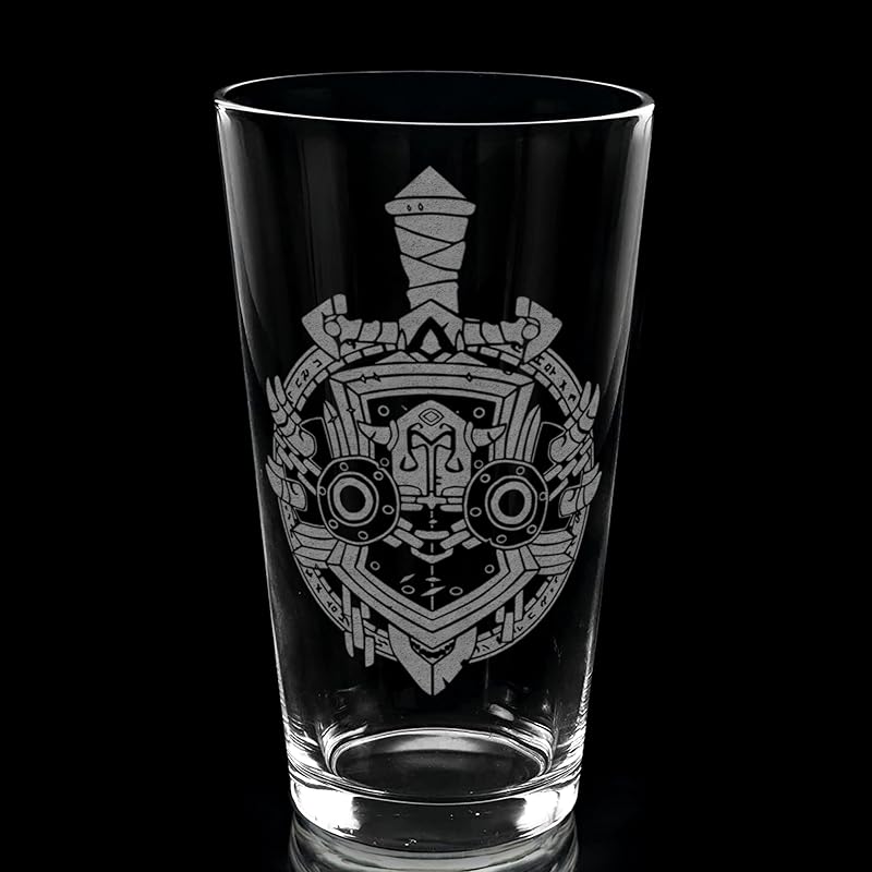 WARRIOR WARCRAFT Engraved Pint Glass | Inspired by Warcraft | Great Gift Idea