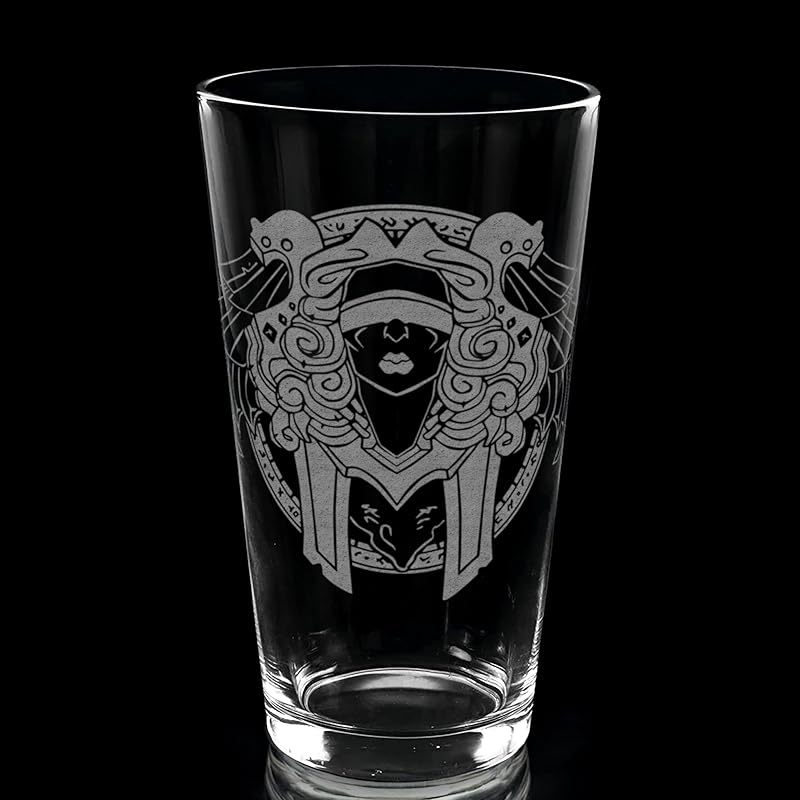 PRIEST WARCRAFT Engraved Pint Glass | Inspired by Warcraft | Great Gamer Gift Idea!