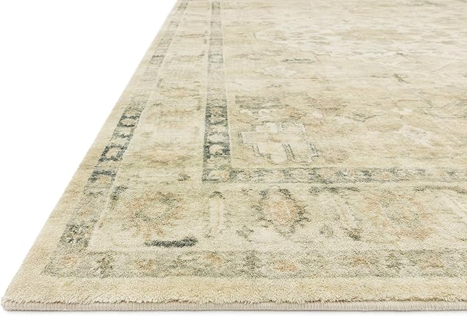 Loloi II Rosette Sand/Ivory 2'-6" x 9'-9" Runner Rug