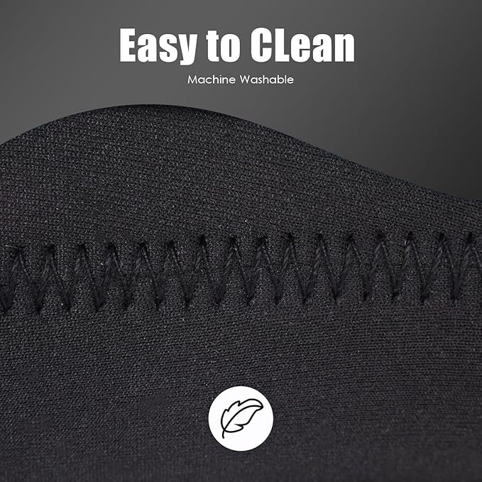 Sleeve for Cirkul Water Bottle with Cartridges Holder and Handle 22oz Water Bottle Holder for Cirkul Plastic and Stainless Steel Bottle Neoprene Sleeve for Cirkul Bottle (2 Pcs Black)