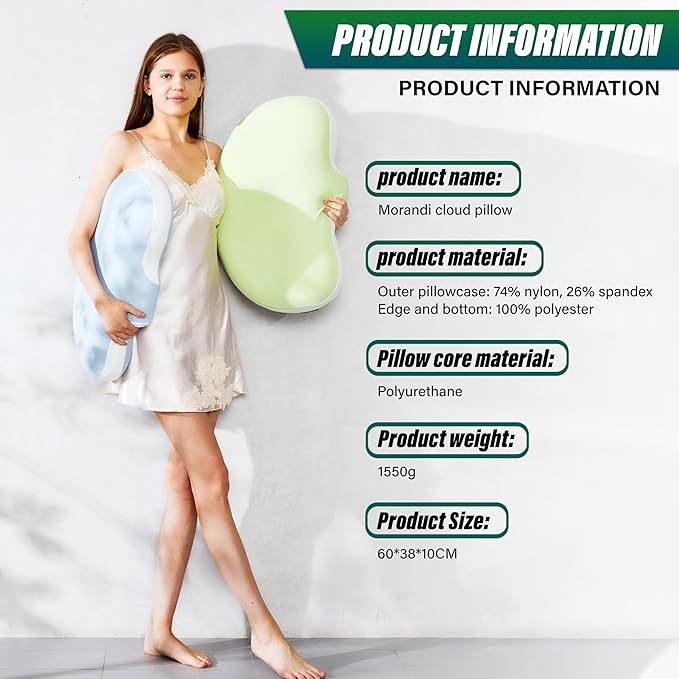 Cervical Pillow for Neck Pain Relief, Ergonomic Hollow Design, Odorless Memory Foam Pillow for Sleeping, Orthopedic Contour Neck Support Pillows for Side, Back, and Stomach Sleepers, [Purple]