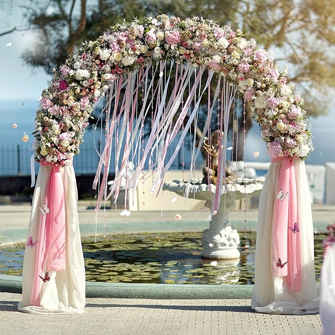 uxcell 120Pcs 3D Beautiful Butterfly Removable DIY Wall Stickers for Bedroom TV Background Decorations, Plum