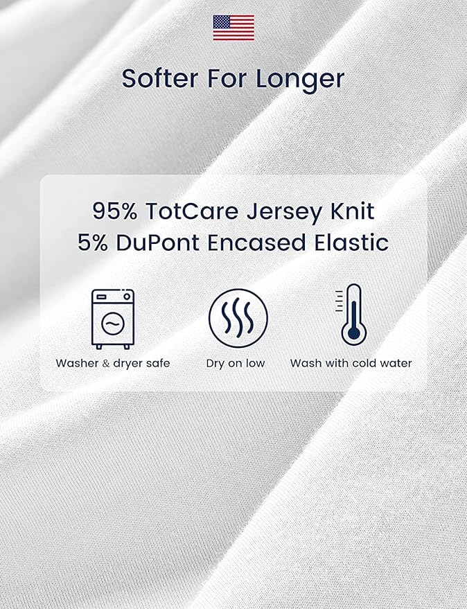 TotAha Premium Stretchy Bassinet Sheets for Baby Girl, Silky Comfort Cradle Sheets Fitted 18 x 36 for Oval, Rectangular, Hourglass Mattress, Hypoallergenic, Buttery Soft 2-Pack (Floral & Pale Pink)