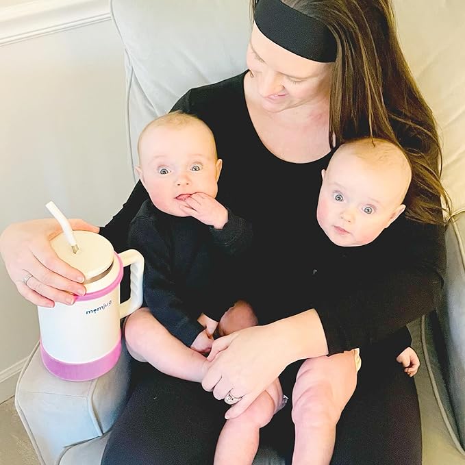 the original water bottle for moms (white)