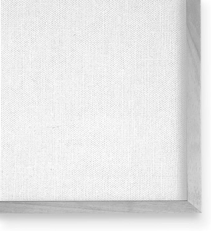 Stupell Industries Self-Serve Kitchen Sign White Flowers 24 Hours Grey Framed Wall Art, 20 x 16