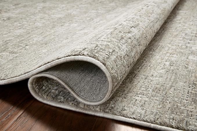 Loloi Amber Lewis Honora Collection HON-04 Grey/Beige 5'-3" x 7'-9" Area Rug