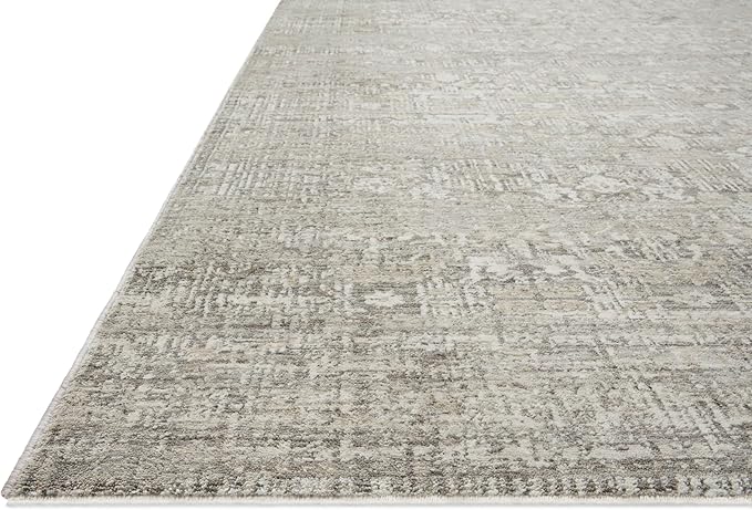 Loloi Amber Lewis Honora Collection HON-04 Grey/Beige 5'-3" x 7'-9" Area Rug