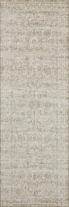 Loloi Amber Lewis Honora Collection HON-01 Ivory/Natural 2'-0" x 3'-4" Accent Rug