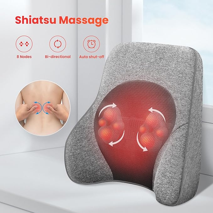 COMFIER Back Lumbar Support Pillow for Office Chair Car