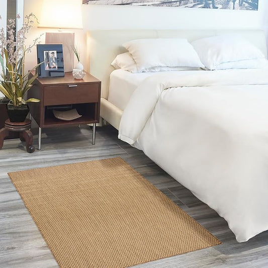 Nourison Courtyard 3' x 5' Jute Fabric Area Rug