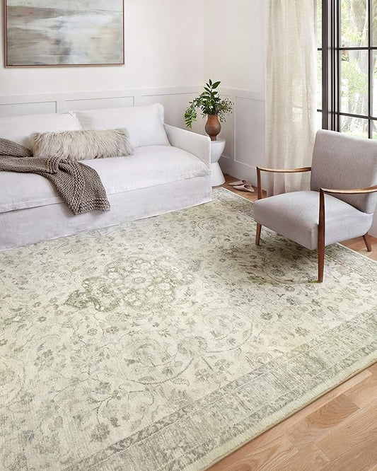 Loloi II Rosette Ivory/Silver 2'-2" x 3'-8" Accent Rug