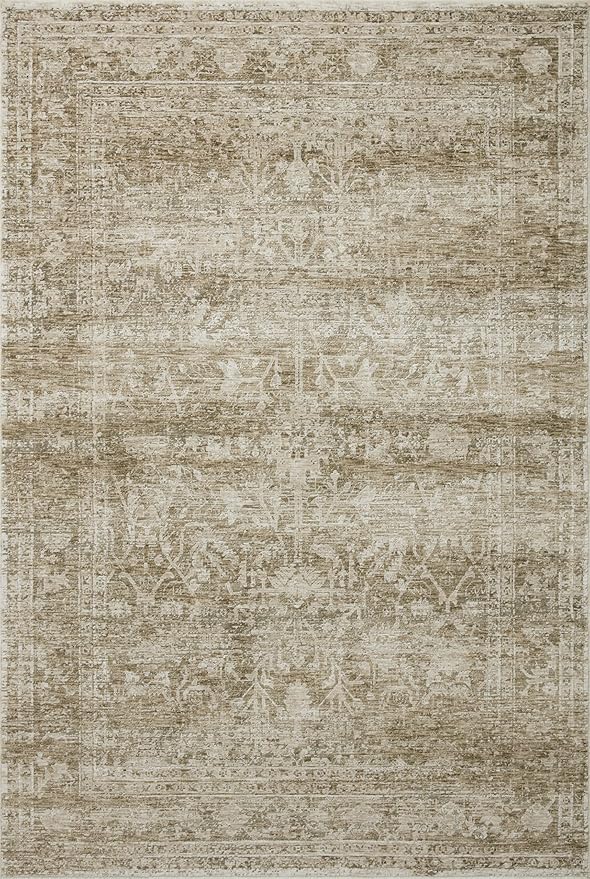 Loloi Amber Lewis Honora Collection HON-01 Khaki/Beige 11'-6" x 15'-6" Area Rug