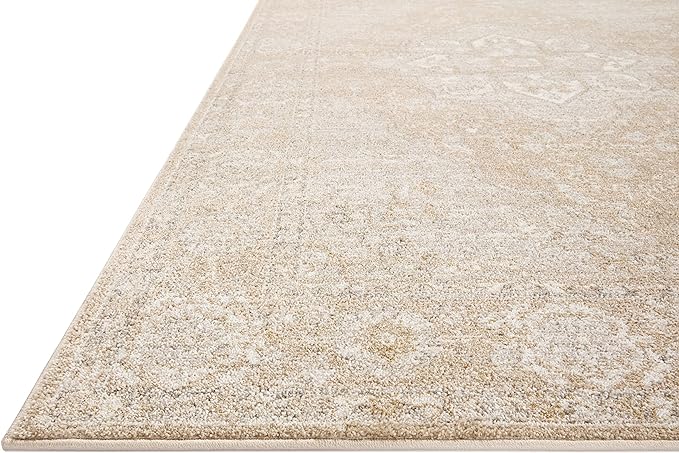 Loloi II Odette Collection ODT-05 Beige/Silver 2'-7" x 10'-0" Runner Rug