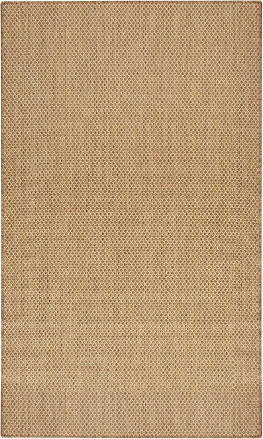 Nourison Courtyard 3' x 5' Jute Fabric Area Rug