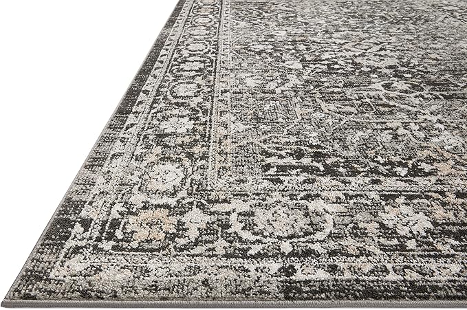 Loloi II Odette Collection ODT-01 Charcoal/Silver 9'-2" x 13' Area Rug