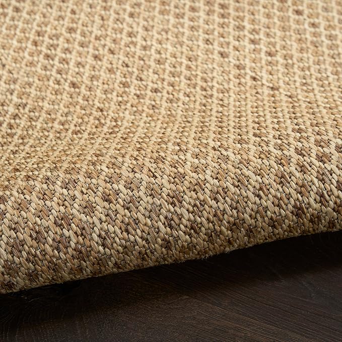 Nourison Courtyard 3' x 5' Jute Fabric Area Rug