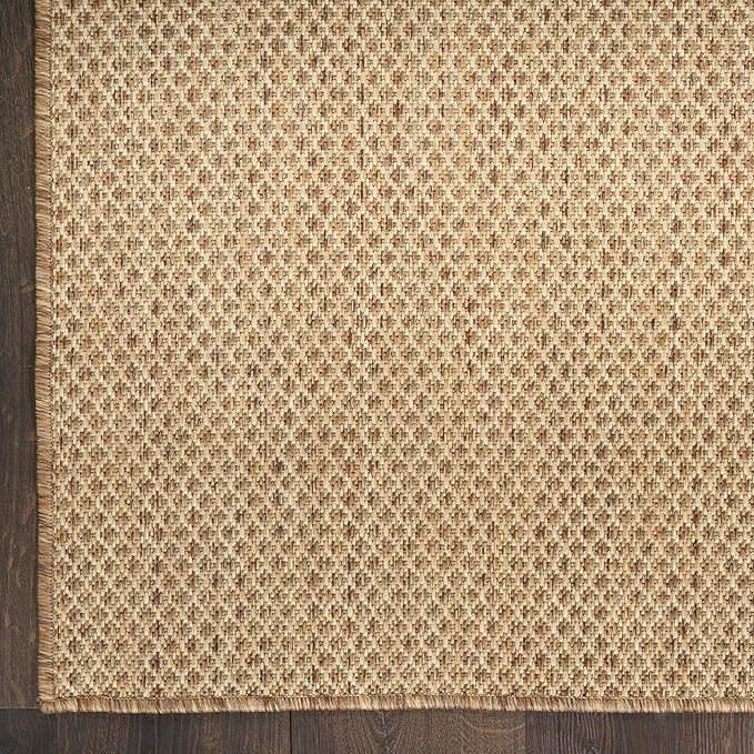 Nourison Courtyard 3' x 5' Jute Fabric Area Rug