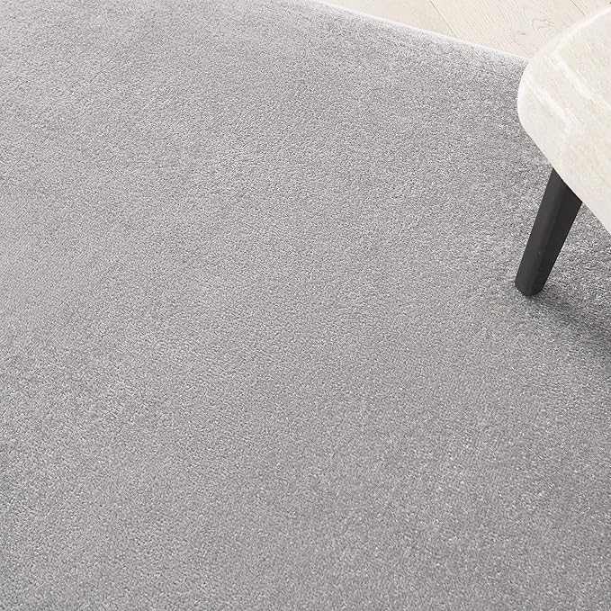 Nourison Essentials 5' x 8' Silver Gray Fabric Outdoor Area Rug (5' x 8')