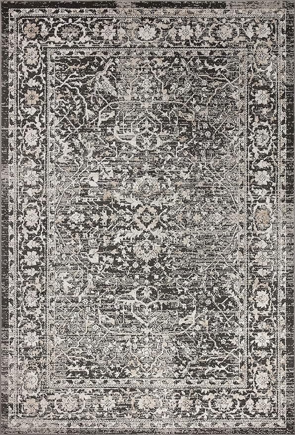Loloi II Odette Charcoal/Silver 7'-10" x 10' Area Rug