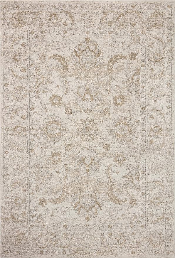 Loloi II Odette Collection ODT-03 Ivory/Beige 2'-7" x 8'-0" Runner Rug