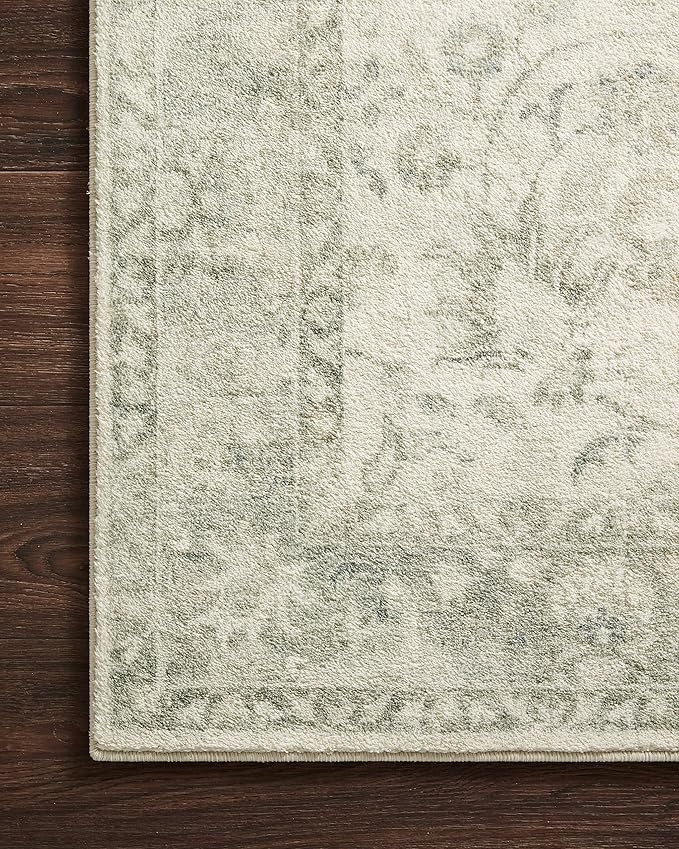 Loloi II Rosette Ivory/Silver 2'-2" x 3'-8" Accent Rug
