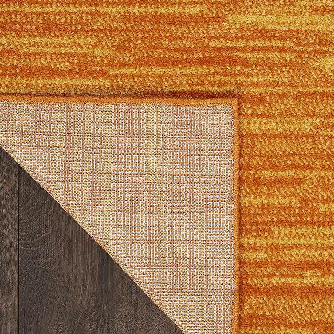 Nourison Essentials Indoor/Outdoor Sunburst 2' x 6' Area Rug, Easy Cleaning, Non Shedding, Bed Room, Living Room, Dining Room, Backyard, Deck, Patio (2x6)
