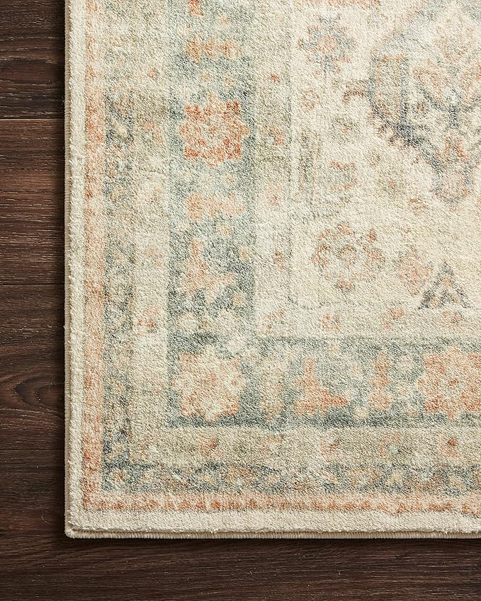 Loloi II Rosette Beige/Multi 3'-3" x 5'-3" Accent Rug