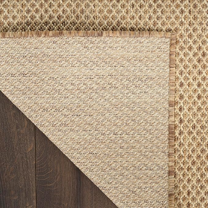 Nourison Courtyard 3' x 5' Jute Fabric Area Rug